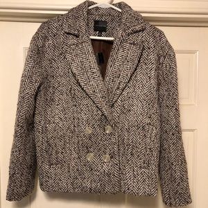 New Waist Length Winter Peacoat Jacket Dress Coat